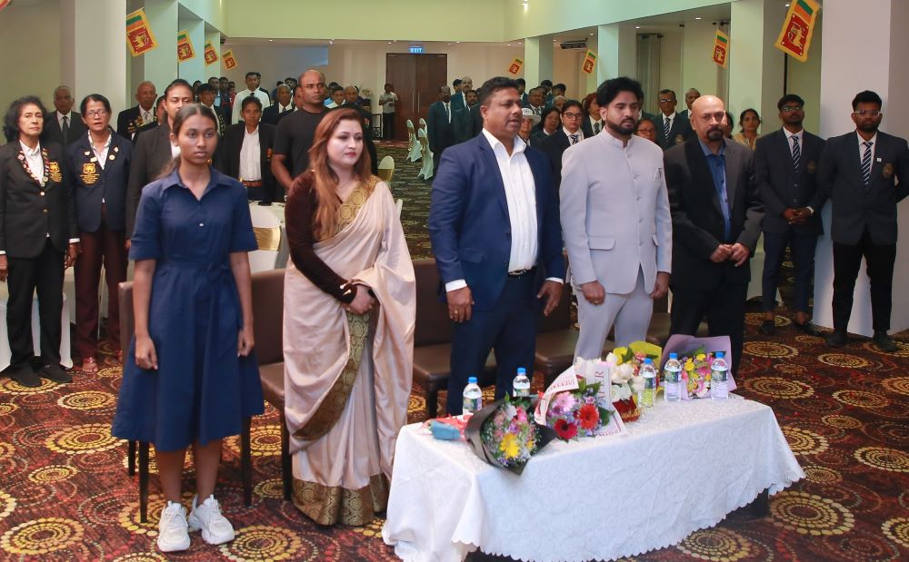 National Anthem  SBKF International Games 2024 Sri Lanka