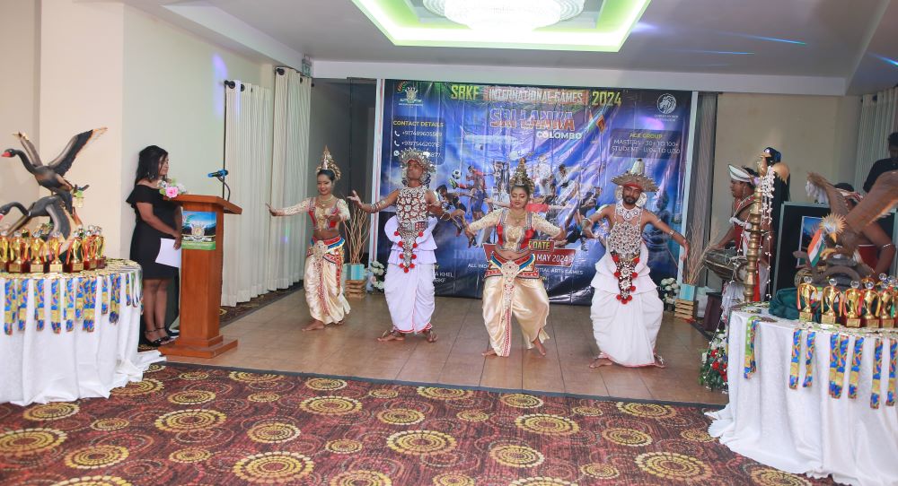 Srilankan Traditional Dance  SBKF International Games 2024 Sri Lanka