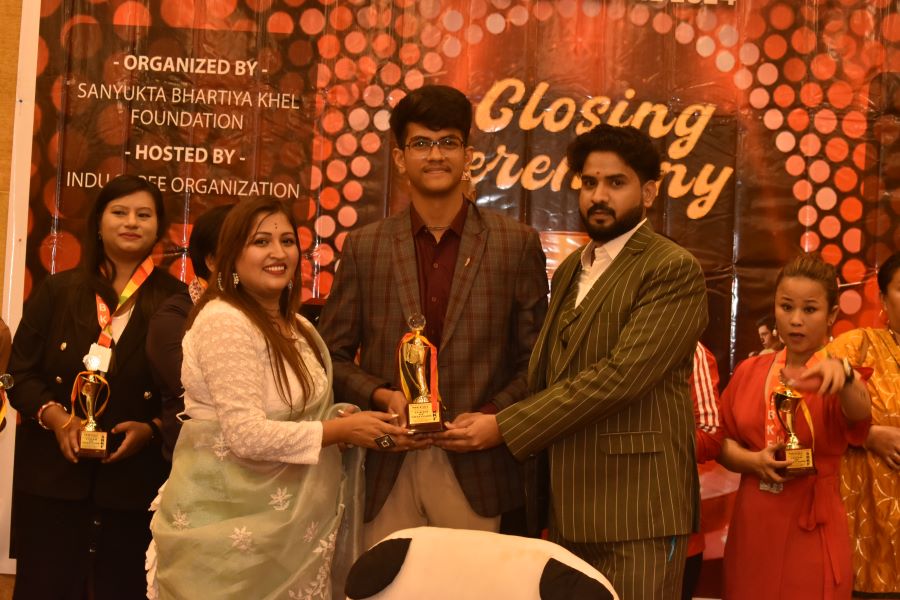 Medal Ceremony SBKF International Games Nepal