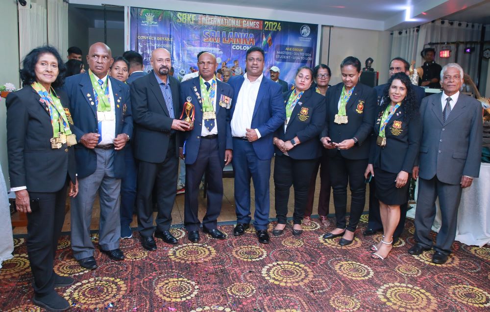 Sri Lankan Winners Photo SBKF International Games 2024 Sri Lanka
