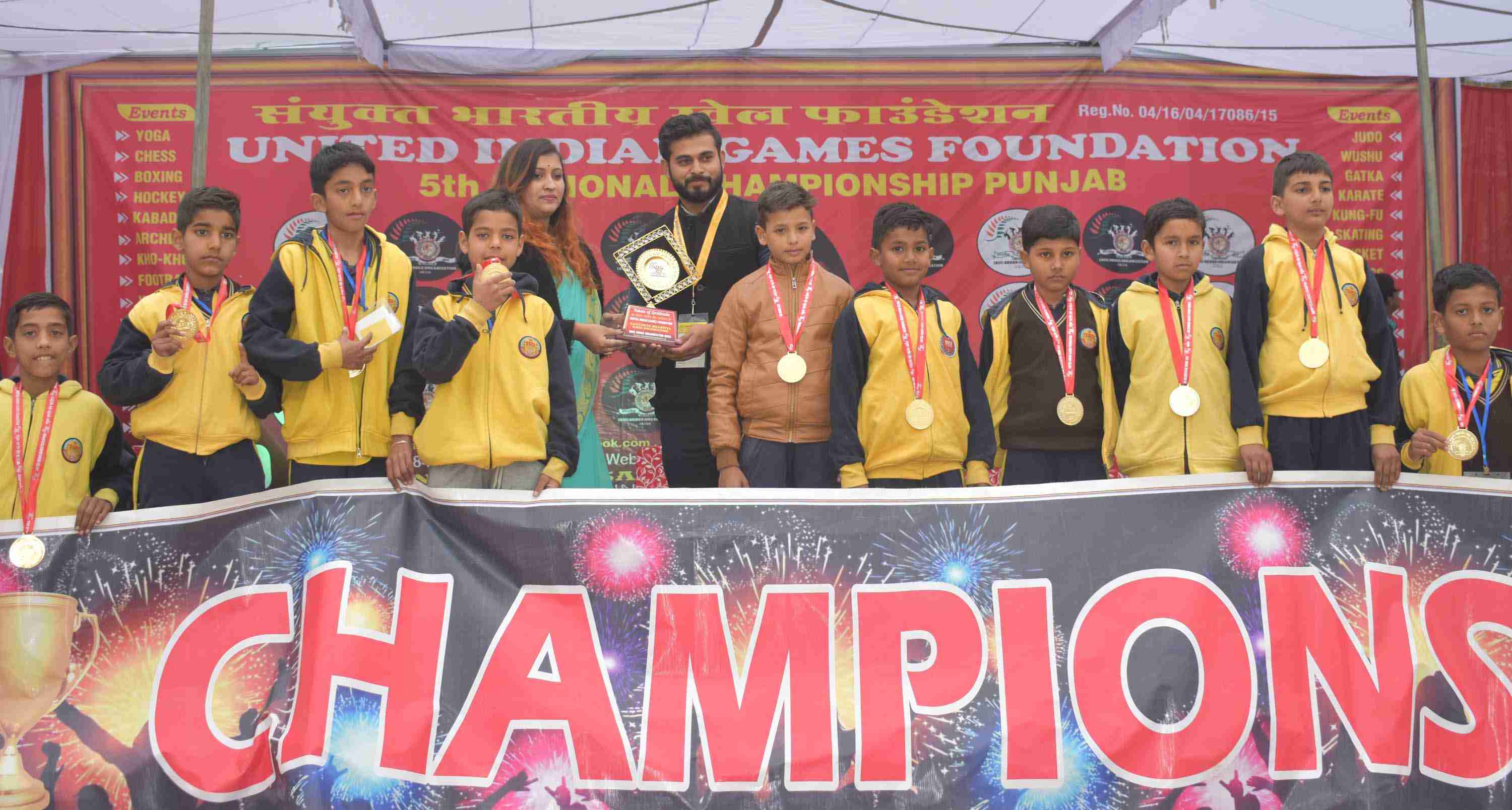 SBKF 5th National Games 2019 Jalandhar-Punjab  Medal Ceremony