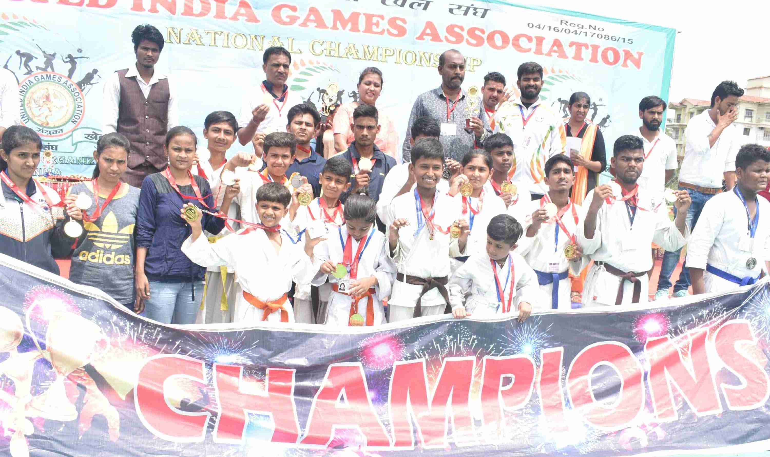 SBKF 4th National Games 2018 Mapusa-Goa Medal Ceremony