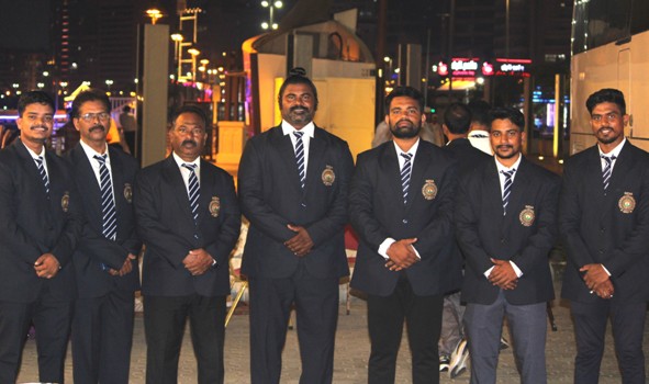  Players Ready For Cruise Dinner SBKF 8th International Games DUBAI 2023